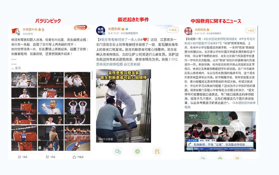 【事例3】中国政府の発信情報