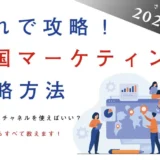 中国マーケティング手法・決定版【2024年版】