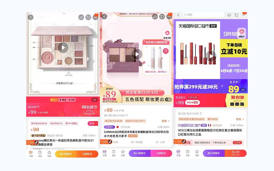 【事例19】天猫販売店舗のサイト